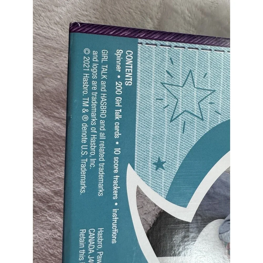 Girl Talk Truth or Dare Board Game Updated Edition for Kids and Teens 2-10 Pl...
